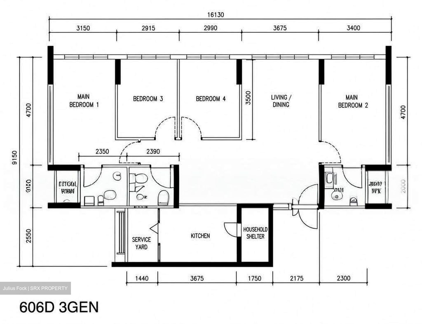 Tampines Street 61 (Tampines), Multi Generation #610870461